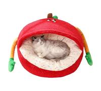 Pet Nest - Warm Semi-Enclosed Dog Bed, Anti-Slip Kitten Lounge, Plush Sleeping Cushion, Lightweight Indoor Shelter, Premium Resting Spot, Use for Balcony Home Animal