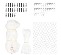 Pet Netting Balcony - Safety Mesh Barrier, Balcony Guard Net, Outdoor Pet Fence | Transparent Netting to Prevent Pets From Falling Off Balconies Patios Stairs and Open Patios