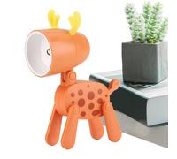 Pet Night Lamp - Children's Bedroom Lamp | Eye Protection Lamp, Small Cute Animal Night Lamp | Foldable Eye Protection Lamp
