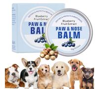 Pet Nose Paw Balm - Natural Moisturizing Balm for Dry Nose & Cracked Dog Paws | The Easily Absorbed Non-Greasy Cream for Winter, Heat of V