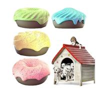 Pet Odor Eliminator - Botanical Fragrance Disc, 4 Pack Organic Scent Neutralizer For Animal Habitat, Deodorizing Pod With Sticky Backing, Grooming Gear, Oil Diffuser For Crate