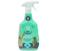Pet Odour & Stain Remover Spray - Pet-Safe, Vegan, Cruelty-Free 750ml - Made in UK - Eliminates Dog & Cat Urine, Faeces & Vomit Stains from Carpets & Upholstery