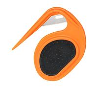 Pet Open Knot Comb,Pets Knife Comb for Long-Haired,Hair Removal Comb For Dogs Cat,3 In1 Multifunctional Pet Comb Grooming Tool For Removing Tangled and Loose Hair (Orange)