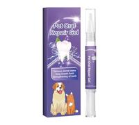 Pet Oral Gel - 5 Pack Pet Oral Restoration White Gel, Tartars, Without Brushing, Pet Oral Restorative Gel, Pet Oral Care Gel, Pet Breath For Dogs & Cats, 3ml Gkp705 (Purple, 12.55cm)