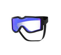 Pet Outdoor Goggles Wraparound Eyewear Polycarbonate Frame Flexible Strap Eye Guard for Routes Airborne Grit Photos Canine Eyewear Pet Eye Cover Dog Glasses Puppy Outing Accessory Riding Glasses