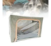 Pet Oxygen Therapy Box - Nebulizer for Dogs and Cats - Ideal for Kittens and Puppies - Portable Incubator for Pet Care(66L)