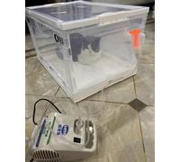 Pet Oxygen Therapy Nebulization Chamber - Essential for Respiratory Support at Home and Grooming Salons - Suitable for Cats, Dogs, Rabbits, Birds