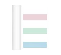 PET Page Markers, Adhesive Notes for Books and Documents, Repositionable Tabs for Study Reading Page Markers