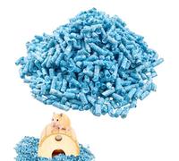 Pet Paper Bedding - 25x17x8cm Colorful Absorbent Litter, Soft flufy Substrate, Eco Friendly Cage Filler, Odor Reducing Nesting Material | Hygienic Bedding For Hamsters Rabbits Guinea Pigs Mice