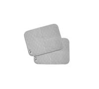 Pet Parents® Pawtect® Pads Grey Washable Pee Pads for Dogs, 2pack Reusable Dog Pee Pads, Waterproof Training Pads for Dogs, All Grey 18"x24"