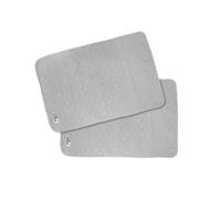 Pet Parents® Pawtect® Pads Grey Washable Pee Pads for Dogs, 2pack Reusable Dog Pee Pads, Waterproof Training Pads for Dogs, All Grey 24"x36"