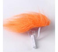 Pet Party Wig - Playful Orange Cat and Dog Costume Wig A Cute Cosplay Headpiece Perfect for Halloween or Christmas Photography Soft Puppy and Kitten Clothes