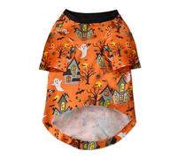 Pet Passion 100% Organic Cotton The Perfect Dog Short Sleeve Pet Tees for All Breeds, Spooky, X-Large