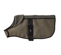 Pet Passion Aspen - The Cozy Sherpa Vegan Shearling Pet Jacket Sweater for Small, Medium and Large Dogs, Olive, X-Small (5-12 lbs)