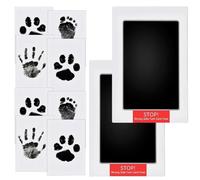 Pet Paw Print Clean Touch Ink Pad Kit for Dogs and Cats, Pet Owner Keepsake, DIY Inkless Paw and Nose Print Impression