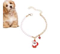Pet Pearl Necklace, Colorful Cat Collars - Colorful Pearl Collar Necklace for Pets | Shiny and Charming Decorative Accessory for Daily Life