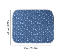 Pet Pee Pads - Machine-Washable Strong Absorbent,Reusable Washable Pee Pads for Puppy | for Small Medium Dog Potty Bed Sofa Playpen Crate Car Whelping Bed Car