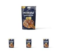 Pet People Chicken Trio Sticks 80g, Natural, Grain Free, High Protein, Dental Care, Dog Snacks - 8pc, 80g (1 Bag) (Pack of 4)