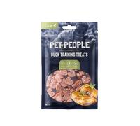 Pet People Duck Training Treats 80g , Natural, Grain Free, High Protein, Dental Care, Dog Snacks - 8pc, 80g (1 Bags)