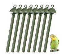 Pet Pet Bird Cage, Bird Rectifier Toy | 8x Bird Cage Perch Support Branches - Training Exercise Kicking Grinding Parrots for Budgies, Cockatiels, Pruning