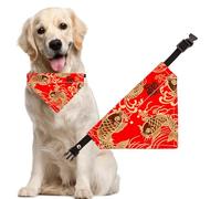 Pet Photo Bandana - Custom Dog Scarf with Name & Image, Organic Cotton, Machine-Washable