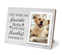 Pet Picture Frames Memorial Dog, Pet Memorial Picture Frame for Dogs, Dog Memorial Gifts for Loss of Dog, In Loving Memory Gifts, Pet Loss Sympathy Gift for Pet Owner Pet Lover, Forever in Our Heart 4