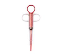 Pet Pill Plunger Popper,Pill Dispenser Shooter,Pet Piller, Reusable Pill Tip Pusher,An Dispenser,Soft Syringe Tablet