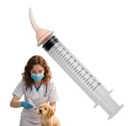 Pet Pill Shooter - 12ml Cat Pill Dispenser | Pet Supply Nipple Opening Feeder for Liquid Food Home Post-Operative Feeding Kittens Travel Puppies Water