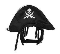 Pet Pirate Hat Durable Fun Halloween Party Hat Cats Dogs 5-7.5kg
