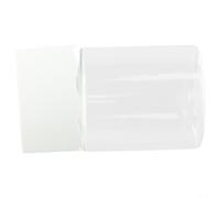 PET Plastic Transparent Watering Plant Pot, Leak Resistant Container with Detachable Cover for Indoor Use and Plant Propagation