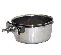 Pet Platter Bolt On Pet Bowl ,Silver, 900 ml