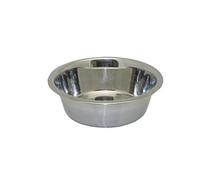 Pet Platter Stainless Steel Pet Bowl 21.5cm (8.5'') (Pack of 6)