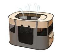 Pet Play Pen | Foldable Puppy Playpen - Portable Pet Tent Cat Kennel for Backyard Home Patio Apartment Outdoor Daily Travel Camping Toys Indoor Treats