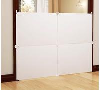 Pet Playpen,DIY Small Animal Cage Open Enclosure Portable Plastic Fence,DIY with Door Fence for Small Animals Pets,Safety and Decorative Railing (141×101CM)