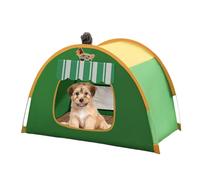 Pet Playpen - Mesh Fabric Cage | Pet Playpen, Pets Tent | Dog House | Folding Breathable Kennel with Airflow and Ventilation for Small Dogs Puppy Bunnies Indoor Outdoor Backyard Camping Beach