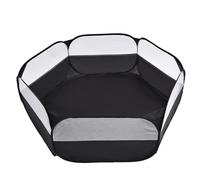 Pet Playpen - Polyester Cloth, Steel 120x60x38cm, Puppy Play Pen | Animals Cage, Foldable Portable Pet Enclosure For Small Animals, Dogs, Cats, Rabbits, Hamsters, Hedgehogs