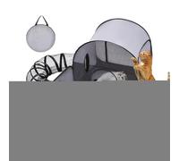 Pet Playpen, Portable Cat Play Pen, Foldable Cat Playpen With Tunnel, Lightweight Kitten Enclosures, Enclosure House Interactive Toys For Puppy Small Animals Outdoor