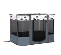 Pet Playpen, Portable Cat Playpen, Exercise Dog Tent, Foldable Puppy Cage, Convenient Pet Crate for Small Animals, Ideal for, and Travel for Pets, 27.56x21.65x17.72 in
