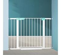 Pet Playpens Baby Safety Gate Pressure Fit Safety Gate Children Safety Door Auto Close Swing Shut Stair Fence Pet Protection for Children Toddlers Kids Pets Staircase-Balusters/103-110Cm