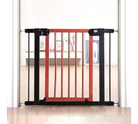 Pet Playpens Indoor Walk Thru Isolation Pet Gate Freestanding Expandable Safety Gate Staircase-Balusters/83-90Cm