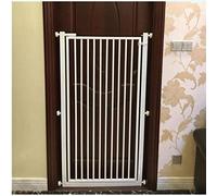 Pet Playpens,Metal Safety Gates with Walk Through Door, for House Doorway Stairs Staircase-Balusters/a/104-110 cm