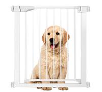 Pet Playpens Safety Gate, Close Adjustable Door Fence Stair Gate Staircase-Balusters/High 76Cm/103-110Cm