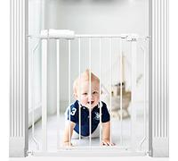 Pet Playpens Safety Gate Pressure Mounted Security Gates Auto Close Swing Shut Stair Fence Without Drilling for Children Toddlers Kids Dogs Staircase-Balusters/A+2 * 12Cm