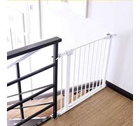 Pet Playpens Safety Gates for Baby Safety 1St Pressure Mounted Retractable Pet Door Stairs Indoor Staircase-Balusters/92-99Cm