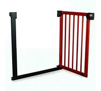 Pet Playpens Safety Gates for Baby - Wooden White. Self Closing, Quality Pressure Mount Stair Gate. No Tools Required Staircase-Balusters/125-132Cm