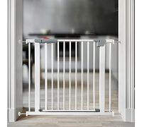 Pet Playpens Safety Gates for Pets Stair Gate Extra Wide Pressure Mounted Metal Gate Automatically Close The Protective Fence for Indoor and Outdoor Use Staircase-Balusters/172-181Cm