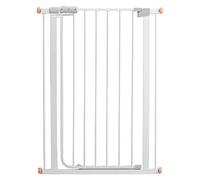 Pet Playpens,White Metal Safety Gate for Hallway/Doorways/Stairs/Indoor,61-215 cm Wide Staircase-Balusters/a/159-166Cm