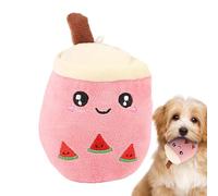 Pet Plush Toys,Plush Pillow Bubble Tea | Cute Stuffed Animal, Cartoon Hugging Pillow For Dog And Cat Comfort And Play