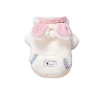 Pet polyester warm and windproof coat for small and medium-sized dogs, autumn and winter cold protection clothing, easy to clean, dog clothes for walking.(Beige,XL)