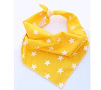Pet Pooch Boutique Star Bandana for Dog, Small/Medium, Yellow